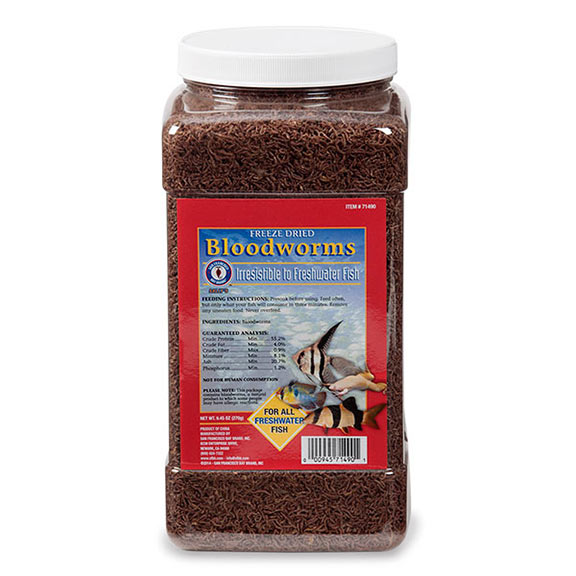 San Francisco Bay Brand® Freeze-Dried Bloodworms San Francisco Bay Brand® Freeze-Dried Bloodworms