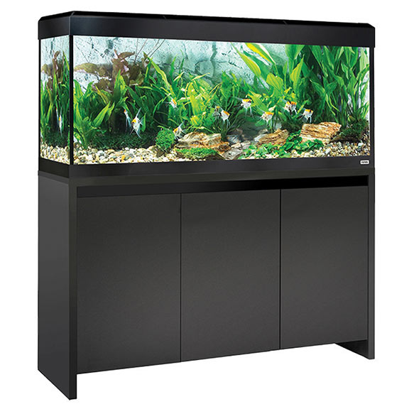 Fluval Roma 240 Aquarium Kit with Stand - Black Fluval Roma 240 Aquarium Kit with Stand - Black