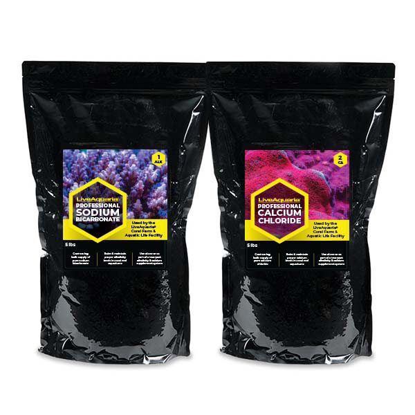 LiveAquaria® 2 Part Sodium Bicarbonate & Calcium Chloride Kit LiveAquaria® 2 Part Sodium Bicarbonate & Calcium Chloride Kit