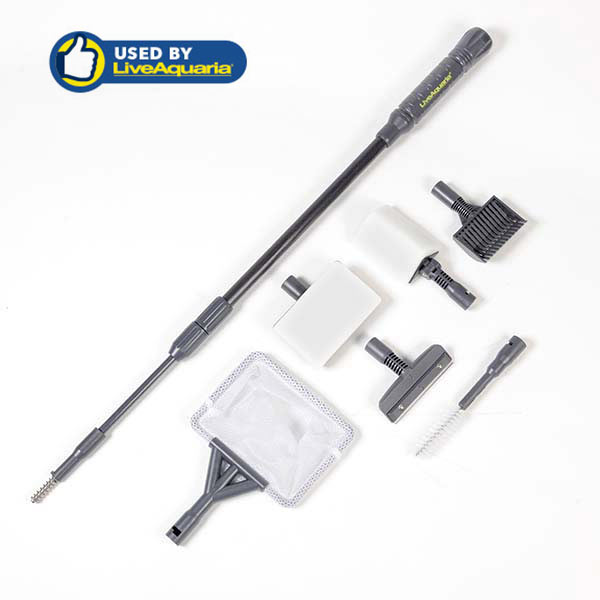 LiveAquaria® 6-in-1 Aquarium Cleaning Tool LiveAquaria® 6-in-1 Aquarium Cleaning Tool