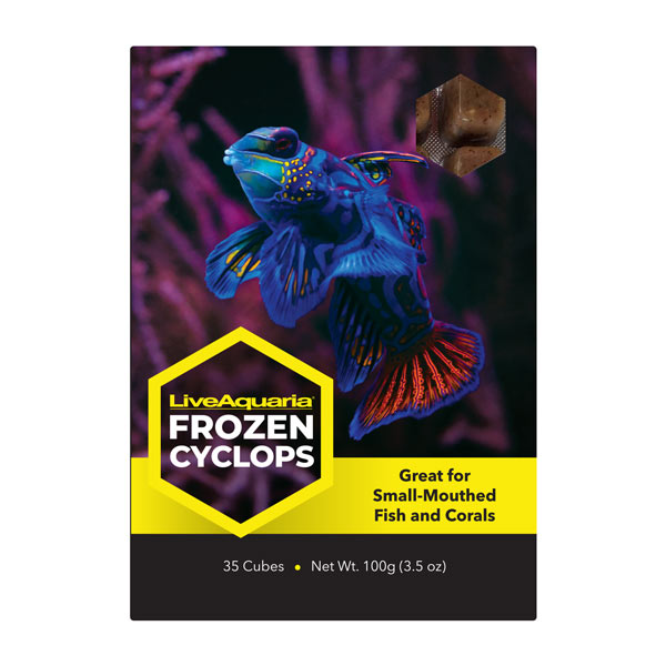 LiveAquaria® Frozen Cyclops Cubes LiveAquaria® Frozen Cyclops Cubes