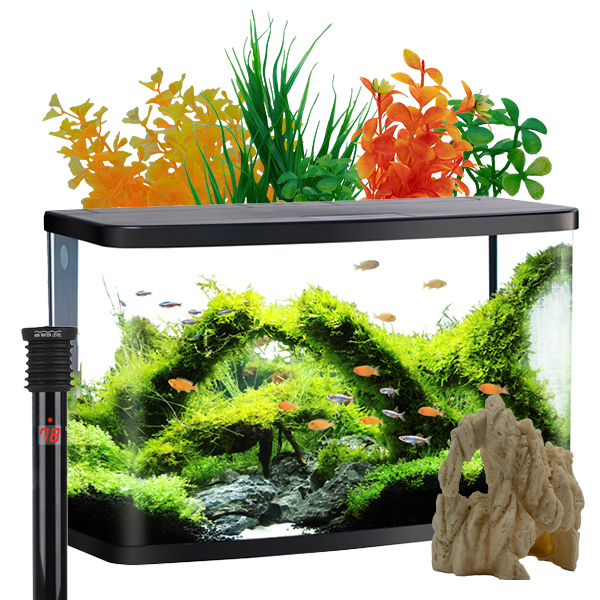 LiveAquaria® 8 Gallon Curved-Edge Aquarium Kits LiveAquaria® 8 Gallon Curved-Edge Aquarium Kits