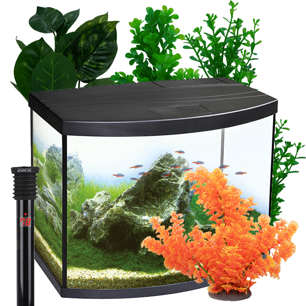LiveAquaria® 15 Gallon Bow-Front Aquarium Kits LiveAquaria® 15 Gallon Bow-Front Aquarium Kits