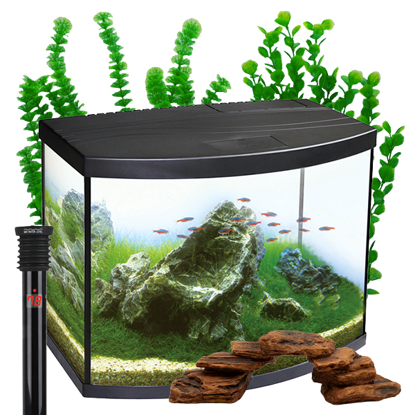 LiveAquaria® 25 Gallon Bow-Front Aquarium Kits LiveAquaria® 25 Gallon Bow-Front Aquarium Kits
