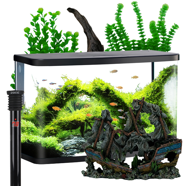 LiveAquaria® 23 Gallon Curved-Edge Aquarium Kits LiveAquaria® 23 Gallon Curved-Edge Aquarium Kits