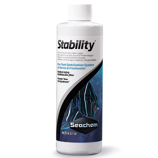 Seachem Stability New Tank Stabilization Water Conditioner Seachem Stability New Tank Stabilization Water Conditioner