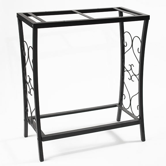 20 Gallon Black Scroll Aquarium Stand 20 Gallon Black Scroll Aquarium Stand