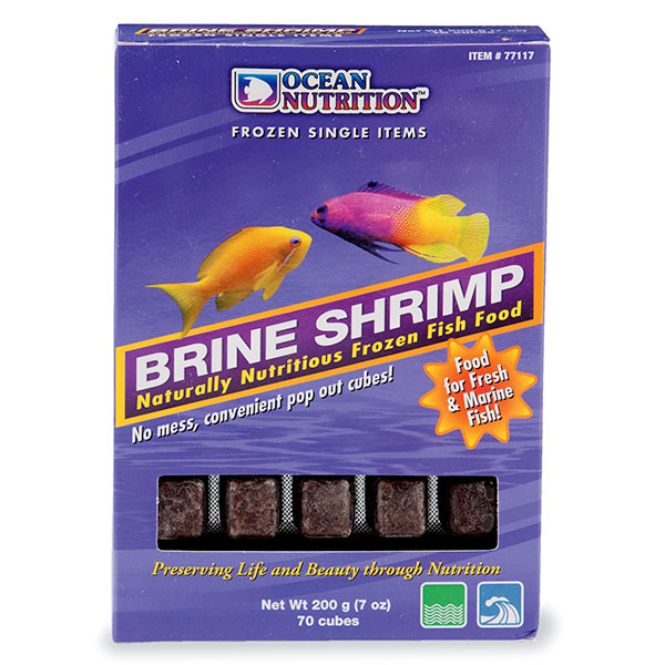 Ocean Nutrition™ Frozen Brine Shrimp Fish Food Ocean Nutrition™ Frozen Brine Shrimp Fish Food