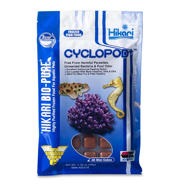 Hikari® Bio-Pure® Cyclopod+ Frozen Fish Food Hikari® Bio-Pure® Cyclopod+ Frozen Fish Food