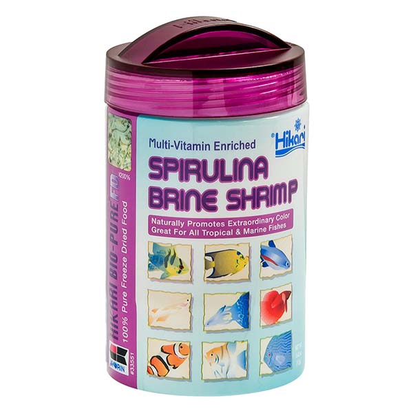 Hikari® Bio-Pure® Freeze Dried Spirulina Brine Shrimp Hikari® Bio-Pure® Freeze Dried Spirulina Brine Shrimp